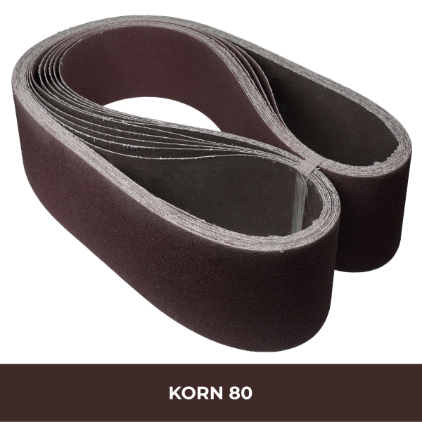 Schleifbänder 150x2000 mm Korn 80